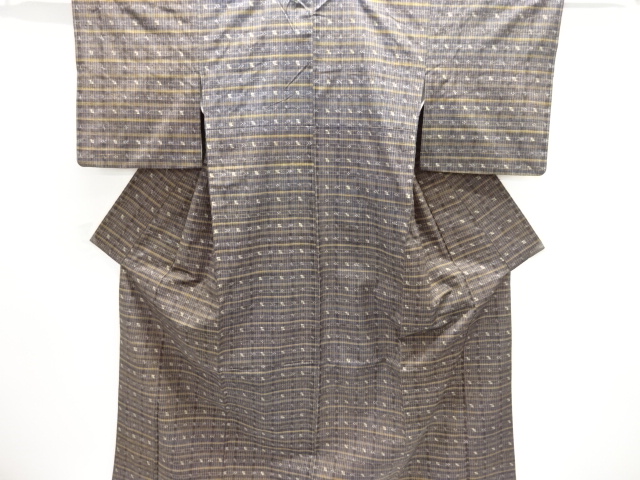 Japanese Kimono / Tsumugi Omeshi Silk
